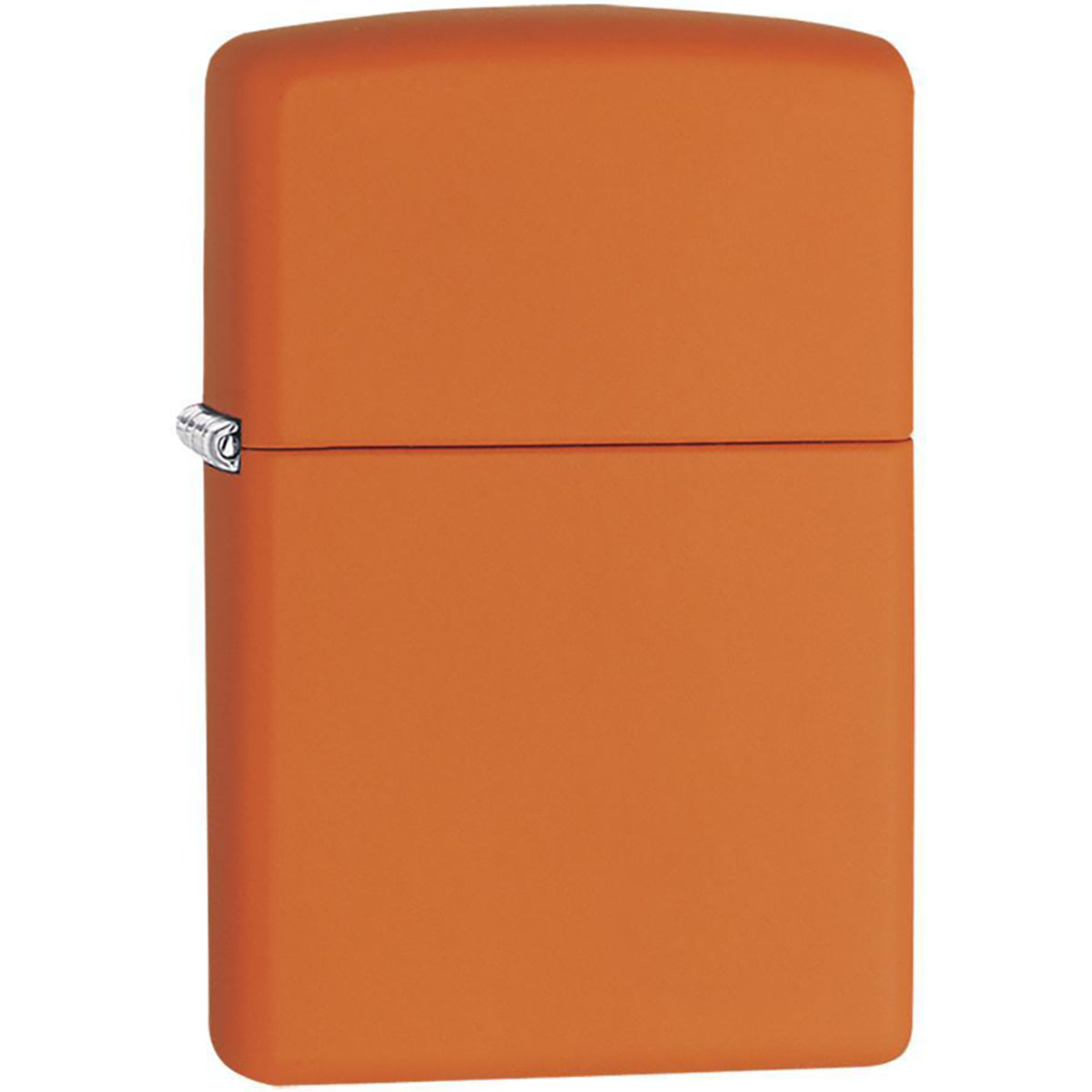 Zippo Regular Matte Pocket Lighter - Orange Zippo
