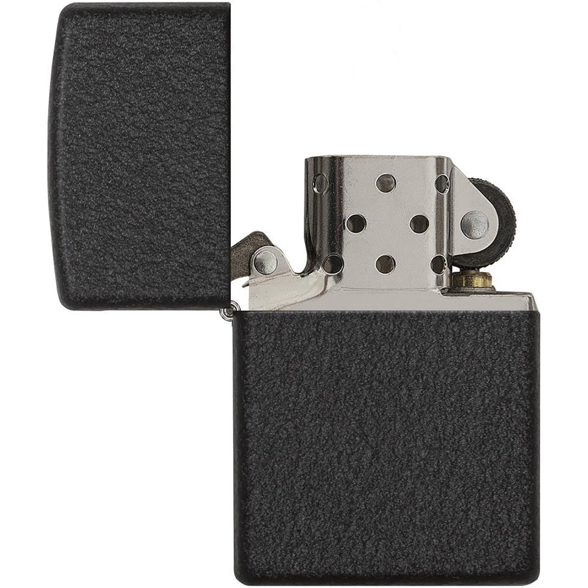 Zippo Black Crackle Pocket Lighter Zippo