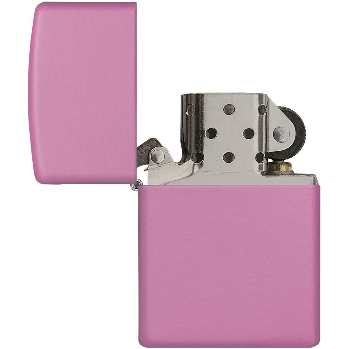 Zippo Regular Matte Pocket Lighter - Pink Zippo