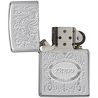 Zippo Crown Stamp with American Classic Pocket Lighter Zippo