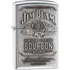 Zippo Jim Beam Pewter Emblem Pocket Lighter Zippo