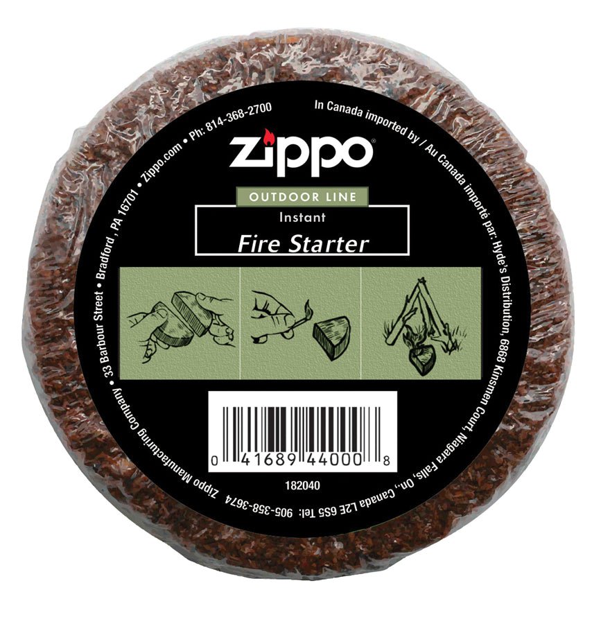 Zippo Outdoor Campfire Starter Ceder Puck - Forza Sports