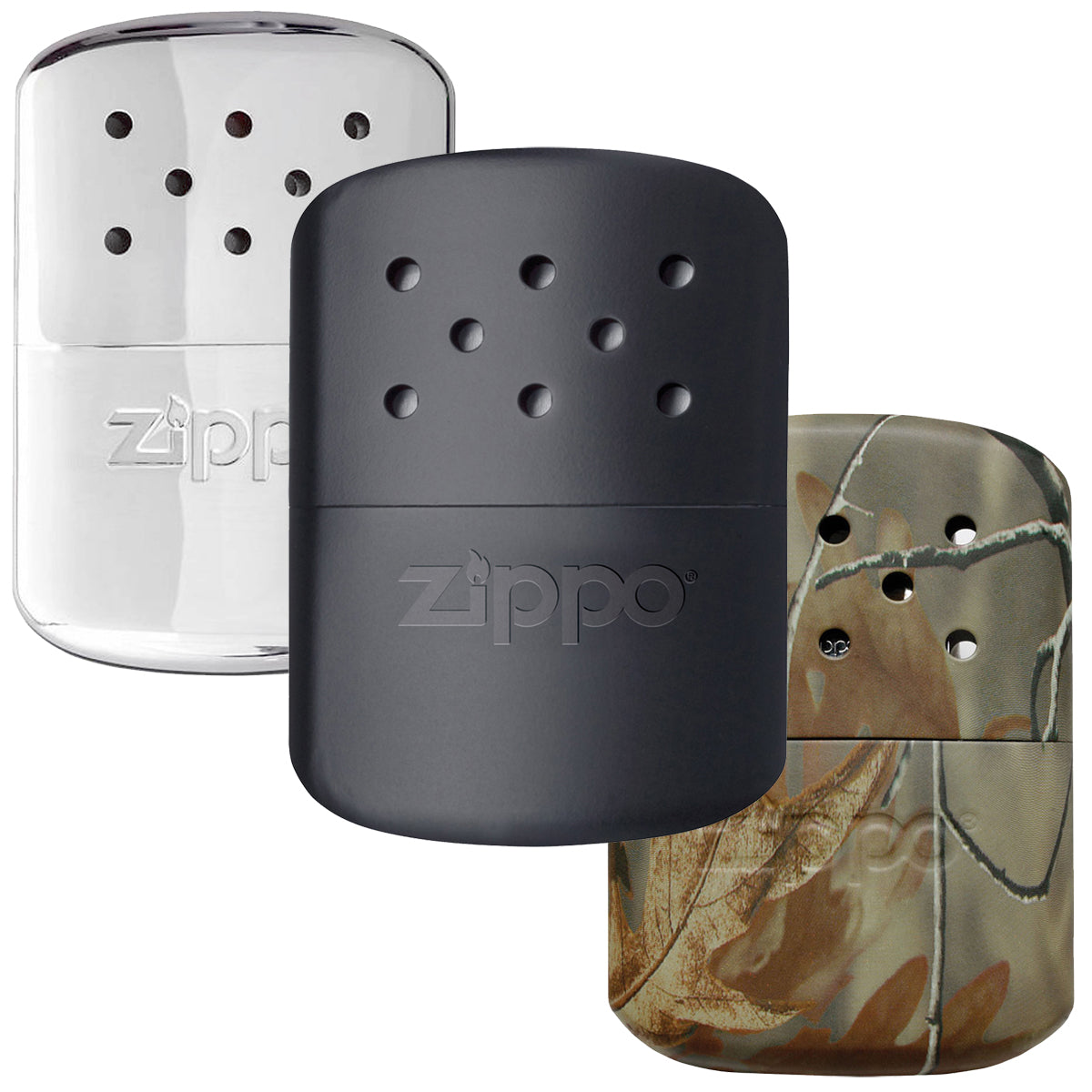 Zippo A-Frame Chrome Hand Warmer Clamshell Zippo